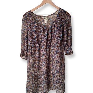 Boho Floral Tunic